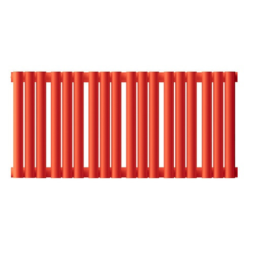 Стальной трубчатый радиатор отопления Empatiko Takt S2-712-200 Scarlet Red Стальной трубчатый радиатор отопления Empatiko Takt S2-712-200 Scarlet Red