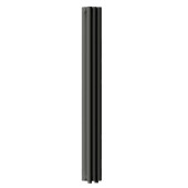 Стальной трубчатый радиатор отопления Empatiko Takt LR2-112-1750 Coal Black Стальной трубчатый радиатор отопления Empatiko Takt LR2-112-1750 Coal Black
