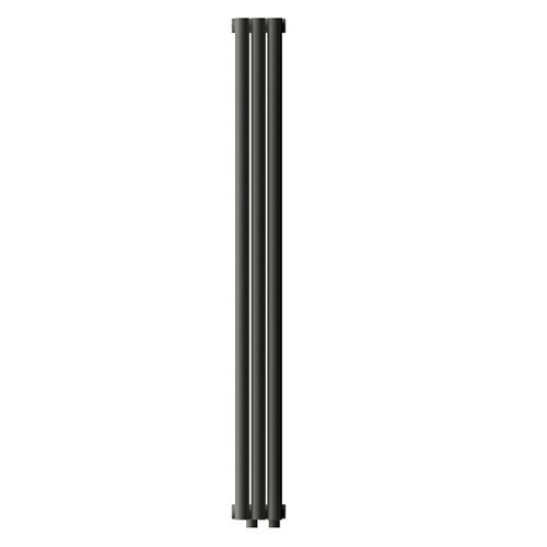 Стальной трубчатый радиатор отопления Empatiko Takt LR2-112-1750 Coal Black Стальной трубчатый радиатор отопления Empatiko Takt LR2-112-1750 Coal Black