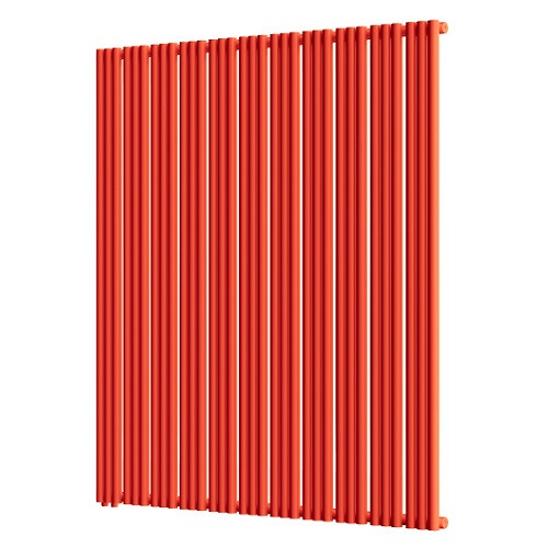 Стальной трубчатый радиатор отопления Empatiko Takt L1-1312-2000 Scarlet Red