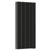 Стальной трубчатый радиатор отопления Empatiko Takt LR2-592-1750 Coal Black Стальной трубчатый радиатор отопления Empatiko Takt LR2-592-1750 Coal Black