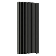 Стальной трубчатый радиатор отопления Empatiko Takt LR2-592-1750 Coal Black Стальной трубчатый радиатор отопления Empatiko Takt LR2-592-1750 Coal Black