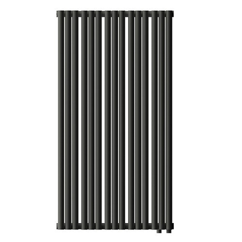 Стальной трубчатый радиатор отопления Empatiko Takt LR2-592-1750 Coal Black Стальной трубчатый радиатор отопления Empatiko Takt LR2-592-1750 Coal Black