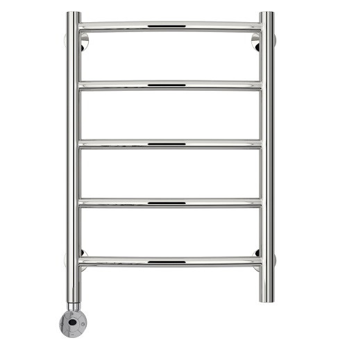 Электрический полотенцесушитель Стилье Формат 12 600х400 левый, хром (без покрытия) Электрический полотенцесушитель Стилье Формат 12 600х400 левый, хром (без покрытия)