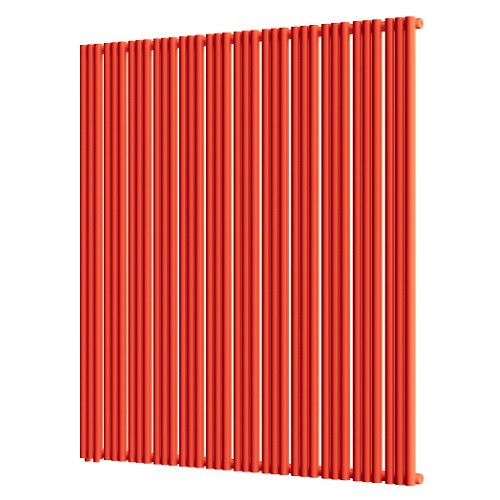 Стальной трубчатый радиатор отопления Empatiko Takt L1-1432-2000 Scarlet Red 1