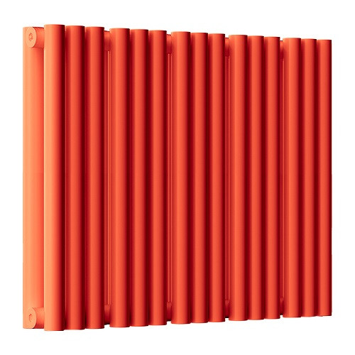 Стальной трубчатый радиатор отопления Empatiko Takt S2-592-300 Scarlet Red