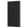 Стальной трубчатый радиатор отопления Empatiko Takt LR2-712-1750 Coal Black