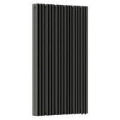Стальной трубчатый радиатор отопления Empatiko Takt LR2-712-1750 Coal Black Стальной трубчатый радиатор отопления Empatiko Takt LR2-712-1750 Coal Black