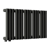 Стальной трубчатый радиатор отопления Empatiko Takt L1-592-200 Coal Black