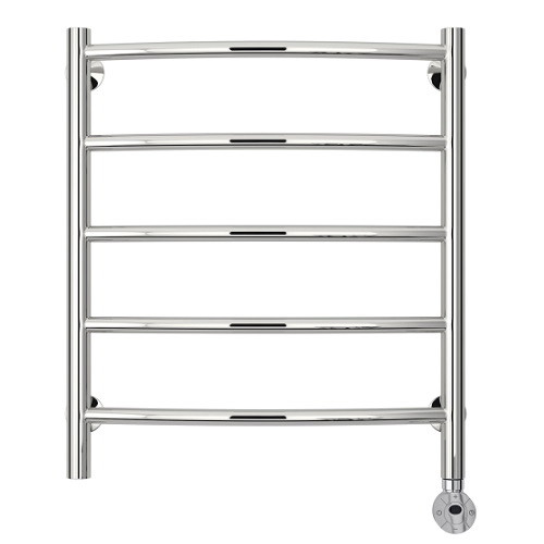 Электрический полотенцесушитель Стилье Формат 12 600х500 правый, хром (без покрытия) Электрический полотенцесушитель Стилье Формат 12 600х500 правый, хром (без покрытия)