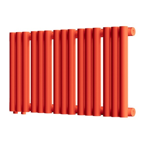 Стальной трубчатый радиатор отопления Empatiko Takt L1-592-200 Scarlet Red