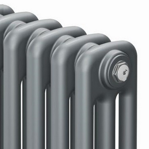 Стальной трубчатый радиатор отопления Rifar Tubog Ventil 3180 DV1 6 секций Титан