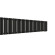 Стальной трубчатый радиатор отопления Empatiko Takt R1-1672-200 Coal Black