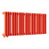 Стальной трубчатый радиатор отопления Empatiko Takt L1-832-200 Scarlet Red