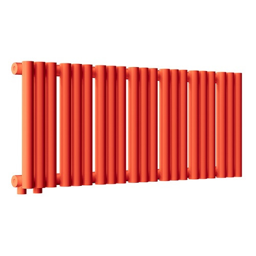Стальной трубчатый радиатор отопления Empatiko Takt L1-832-200 Scarlet Red