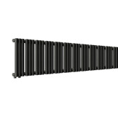 Стальной трубчатый радиатор отопления Empatiko Takt L1-1672-200 Coal Black