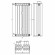Стальной трубчатый радиатор отопления Empatiko Takt S2-472-500 Cozy Grey