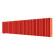 Стальной трубчатый радиатор отопления Empatiko Takt LR21912-200 Scarlet Red