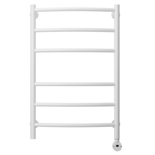 Электрический полотенцесушитель Стилье Формат 12 800х500 правый, матовый белый Электрический полотенцесушитель Стилье Формат 12 800х500 правый, матовый белый