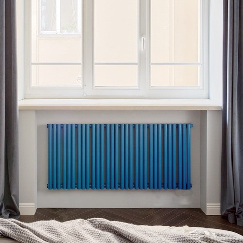 Стальной трубчатый радиатор отопления Empatiko Takt S1-832-1750 Evening Blue Стальной трубчатый радиатор отопления Empatiko Takt S1-832-1750 Evening Blue