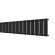 Стальной трубчатый радиатор отопления Empatiko Takt S1-1792-200 Coal Black