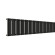Стальной трубчатый радиатор отопления Empatiko Takt S1-1792-200 Coal Black