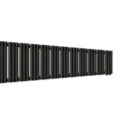 Стальной трубчатый радиатор отопления Empatiko Takt R1-2032-200 Coal Black