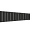 Стальной трубчатый радиатор отопления Empatiko Takt R1-2032-200 Coal Black