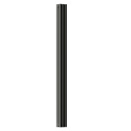 Стальной трубчатый радиатор отопления Empatiko Takt LR2-112-2000 Coal Black Стальной трубчатый радиатор отопления Empatiko Takt LR2-112-2000 Coal Black