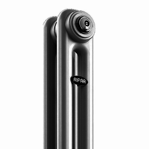 Стальной трубчатый радиатор отопления Rifar Tubog Ventil 2180 DV1 8 секций Титан