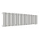 Стальной трубчатый радиатор отопления Empatiko Takt R1-1072-200 Cream Grey
