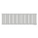 Стальной трубчатый радиатор отопления Empatiko Takt R1-1072-200 Cream Grey