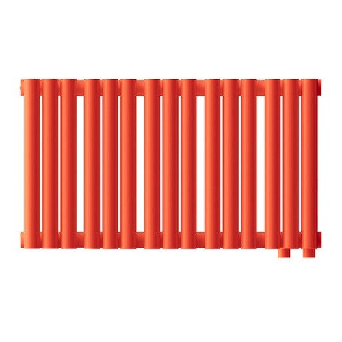 Стальной трубчатый радиатор отопления Empatiko Takt LR2-592-200 Scarlet Red Стальной трубчатый радиатор отопления Empatiko Takt LR2-592-200 Scarlet Red