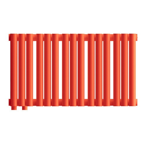 Стальной трубчатый радиатор отопления Empatiko Takt LR2-592-200 Scarlet Red Стальной трубчатый радиатор отопления Empatiko Takt LR2-592-200 Scarlet Red