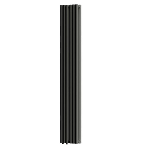 Стальной трубчатый радиатор отопления Empatiko Takt LR2-232-2000 Coal Black Стальной трубчатый радиатор отопления Empatiko Takt LR2-232-2000 Coal Black