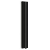 Стальной трубчатый радиатор отопления Empatiko Takt LR2-232-2000 Coal Black Стальной трубчатый радиатор отопления Empatiko Takt LR2-232-2000 Coal Black