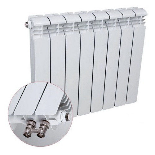 Алюминиевый радиатор отопления Rifar Alum Ventil 500 14 секций