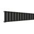 Стальной трубчатый радиатор отопления Empatiko Takt L1-2032-200 Coal Black