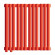 Стальной трубчатый радиатор отопления Empatiko Takt LR2-472-300 Scarlet Red