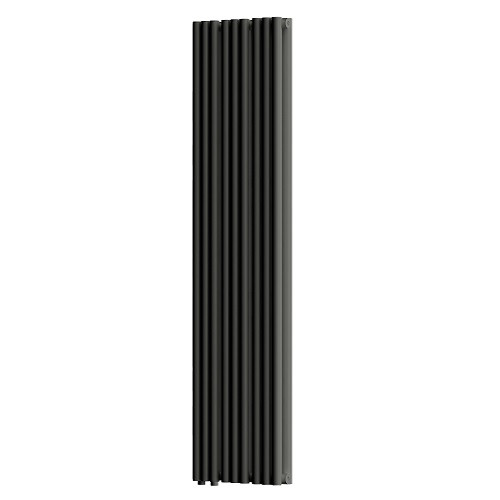 Стальной трубчатый радиатор отопления Empatiko Takt LR2-352-2000 Coal Black Стальной трубчатый радиатор отопления Empatiko Takt LR2-352-2000 Coal Black