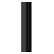 Стальной трубчатый радиатор отопления Empatiko Takt LR2-352-2000 Coal Black Стальной трубчатый радиатор отопления Empatiko Takt LR2-352-2000 Coal Black