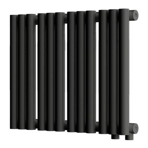 Стальной трубчатый радиатор отопления Empatiko Takt R1-472-300 Coal Black Стальной трубчатый радиатор отопления Empatiko Takt R1-472-300 Coal Black