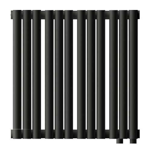 Стальной трубчатый радиатор отопления Empatiko Takt R1-472-300 Coal Black Стальной трубчатый радиатор отопления Empatiko Takt R1-472-300 Coal Black