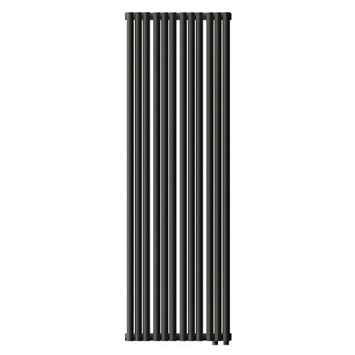 Стальной трубчатый радиатор отопления Empatiko Takt LR2-472-2000 Coal Black Стальной трубчатый радиатор отопления Empatiko Takt LR2-472-2000 Coal Black