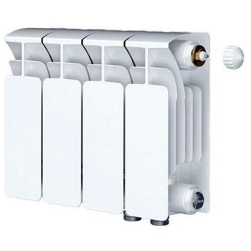 Биметаллический радиатор отопления Rifar Base Ventil 200 9 секций правый (собранный) Биметаллический радиатор отопления Rifar Base Ventil 200 9 секций правый (собранный)