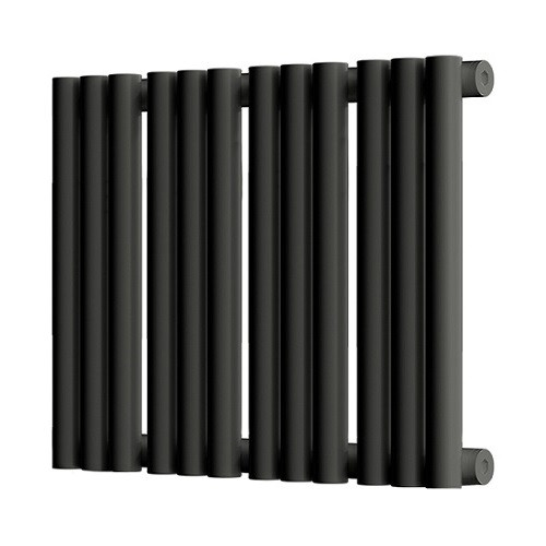 Стальной трубчатый радиатор отопления Empatiko Takt S1-472-300 Coal Black Стальной трубчатый радиатор отопления Empatiko Takt S1-472-300 Coal Black