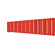 Стальной трубчатый радиатор отопления Empatiko Takt L1-2032-200 Scarlet Red