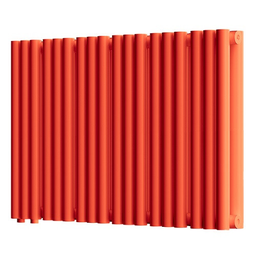 Стальной трубчатый радиатор отопления Empatiko Takt LR2-712-300 Scarlet Red