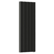Стальной трубчатый радиатор отопления Empatiko Takt LR2-592-2000 Coal Black Стальной трубчатый радиатор отопления Empatiko Takt LR2-592-2000 Coal Black