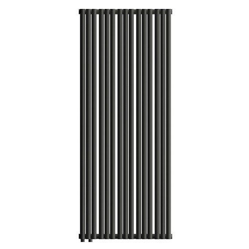 Стальной трубчатый радиатор отопления Empatiko Takt LR2-592-2000 Coal Black Стальной трубчатый радиатор отопления Empatiko Takt LR2-592-2000 Coal Black